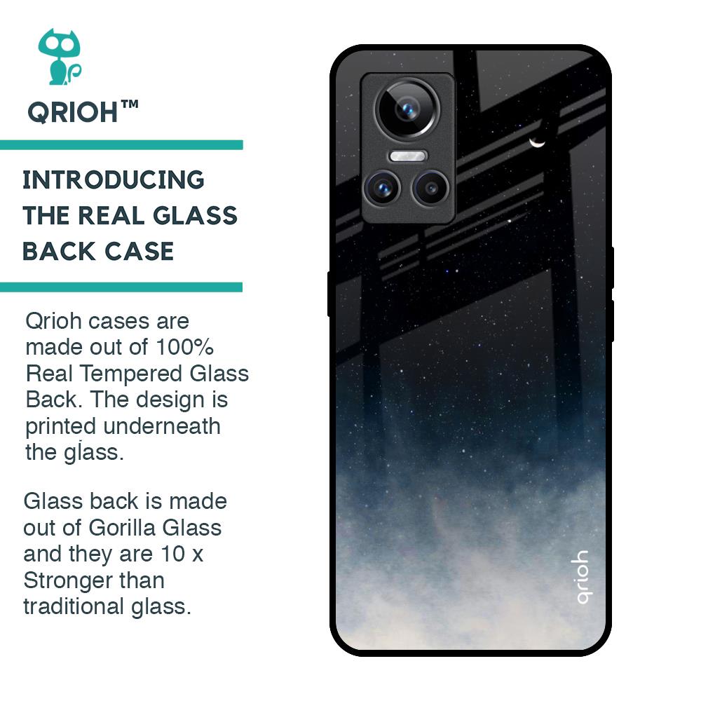 Black Aura Glass Case for Realme GT Neo 3