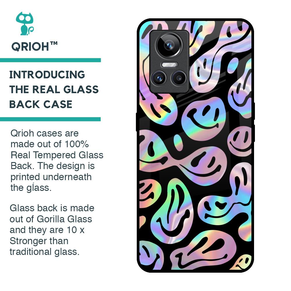 Acid Smile Glass Case for Realme GT Neo 3