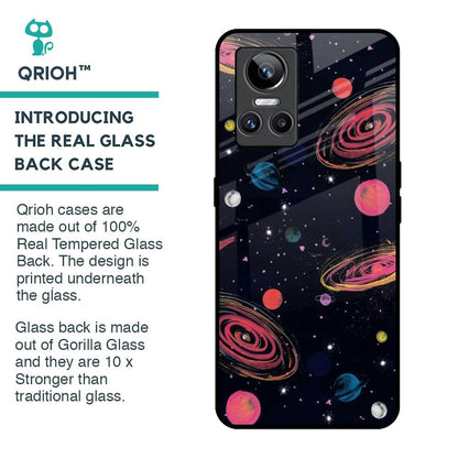 Galaxy In Dream Glass Case For Realme GT Neo 3