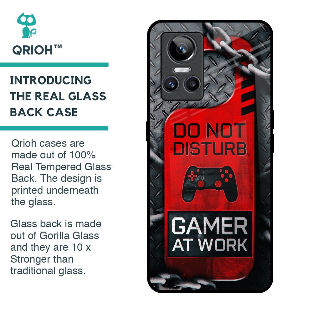 Do No Disturb Glass Case For Realme GT Neo 3