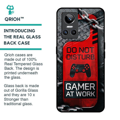 Do No Disturb Glass Case For Realme GT Neo 3