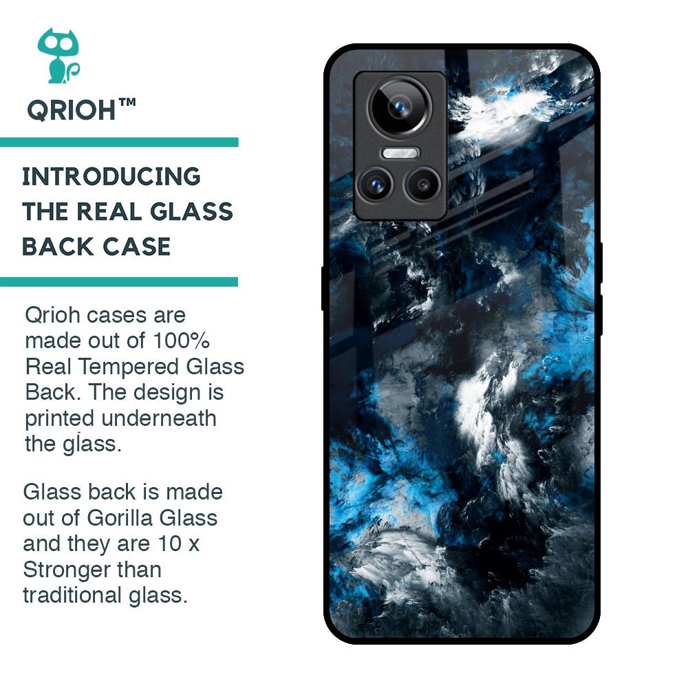 Cloudy Dust Glass Case for Realme GT Neo 3