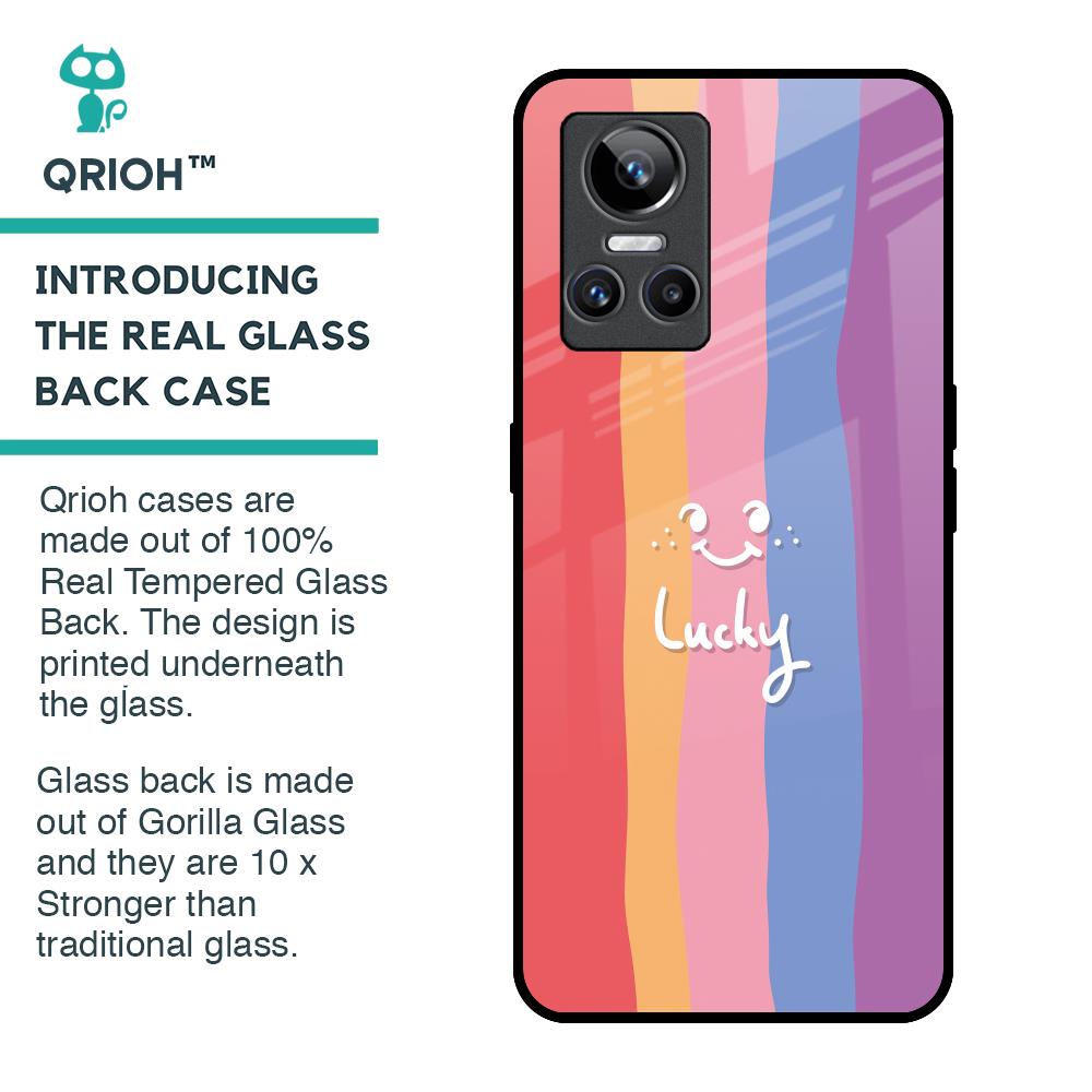 Lucky Abstract Glass Case for Realme GT Neo 3