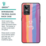 Lucky Abstract Glass Case for Realme GT Neo 3