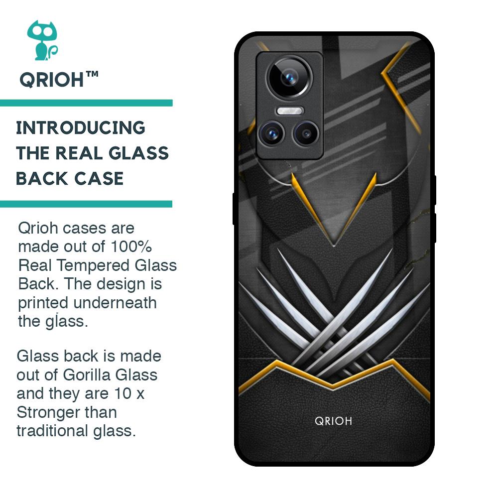 Black Warrior Glass Case for Realme GT Neo 3