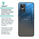 Blue Grey Ombre Glass Case for Realme GT Neo 3