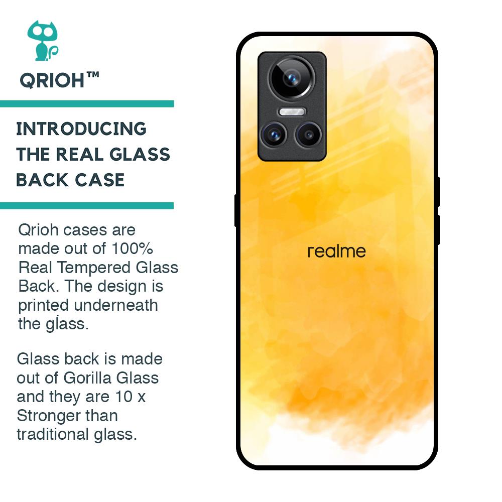Rustic Orange Glass Case for Realme GT Neo 3