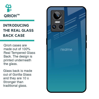 Celestial Blue Glass Case For Realme GT Neo 3