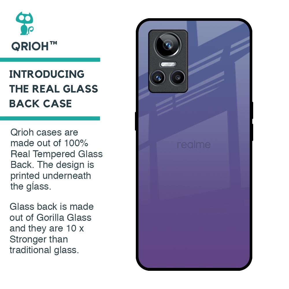 Indigo Pastel Glass Case For Realme GT Neo 3