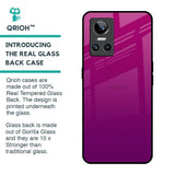 Magenta Gradient Glass Case For Realme GT Neo 3