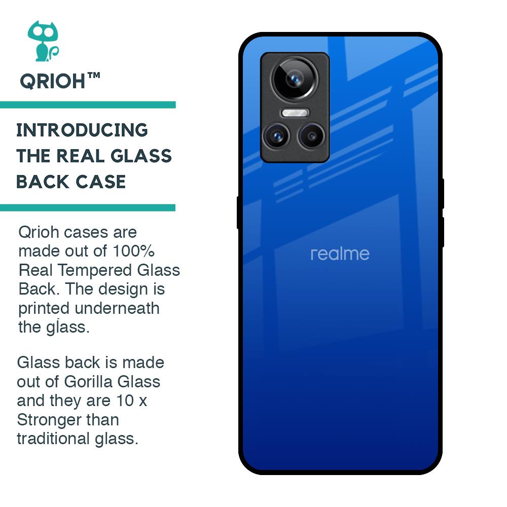 Egyptian Blue Glass Case for Realme GT Neo 3