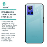 Arctic Blue Glass Case For Realme GT Neo3