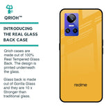Fluorescent Yellow Glass case for Realme GT Neo3