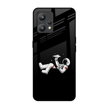 Space Traveller Realme 9 Glass Back Cover Online