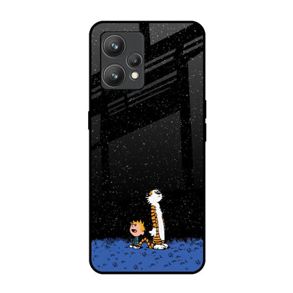 Night Sky Star Realme 9 Glass Back Cover Online