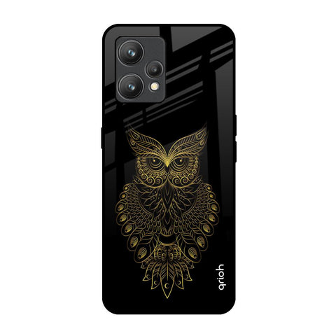Golden Owl Realme 9 Glass Back Cover Online