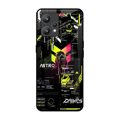 Astro Glitch Realme 9 Glass Back Cover Online