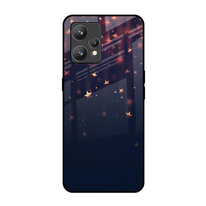 Falling Stars Realme 9 Glass Back Cover Online