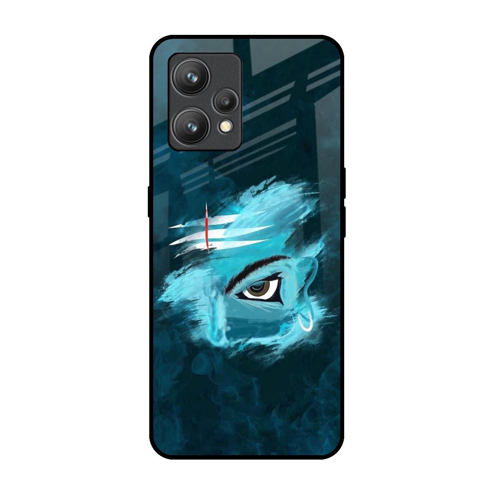 Power Of Trinetra Realme 9 Glass Back Cover Online