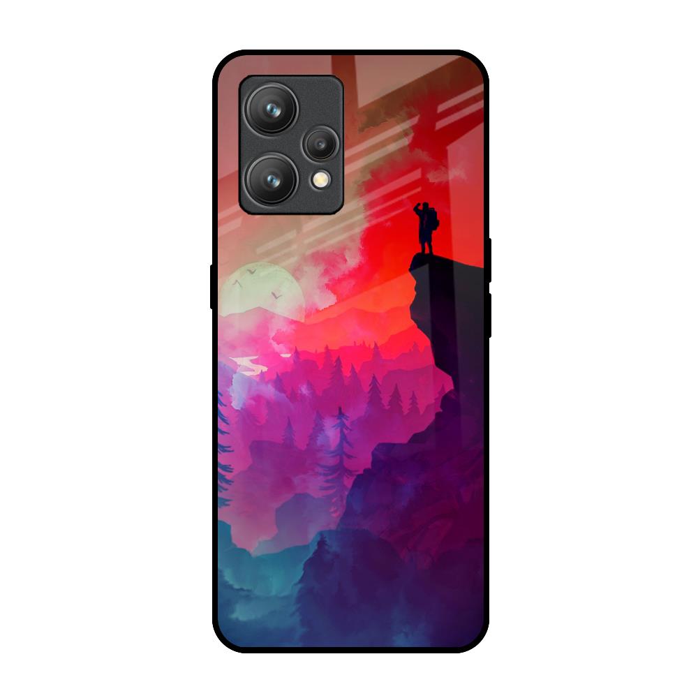 Dream So High Realme 9 Glass Back Cover Online
