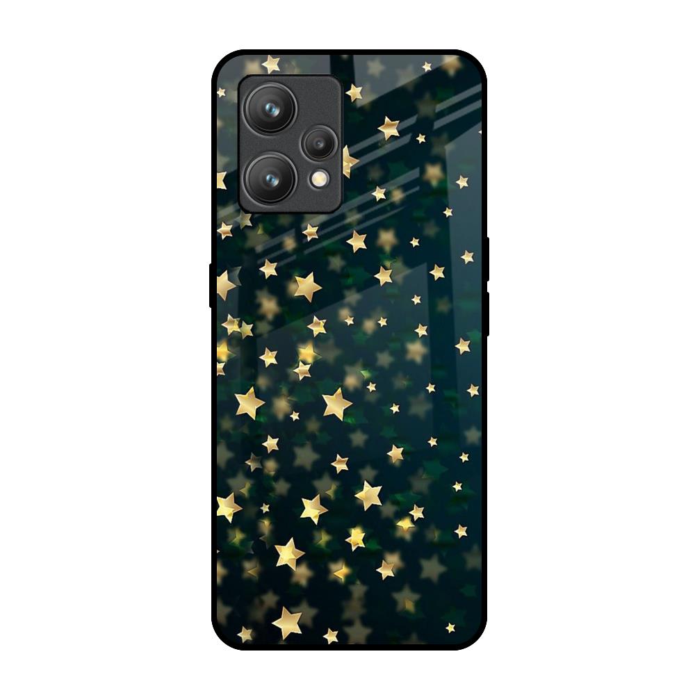 Dazzling Stars Realme 9 Glass Back Cover Online