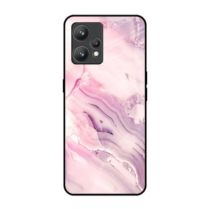 Diamond Pink Gradient Realme 9 Glass Back Cover Online