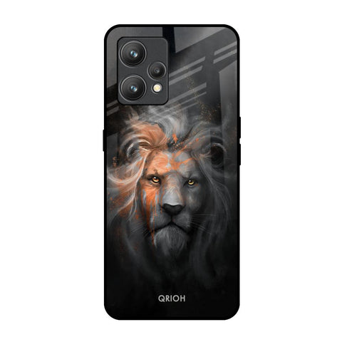 Devil Lion Realme 9 Glass Back Cover Online
