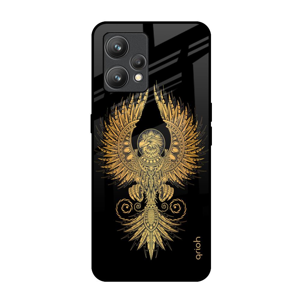 Mythical Phoenix Art Realme 9 Glass Back Cover Online