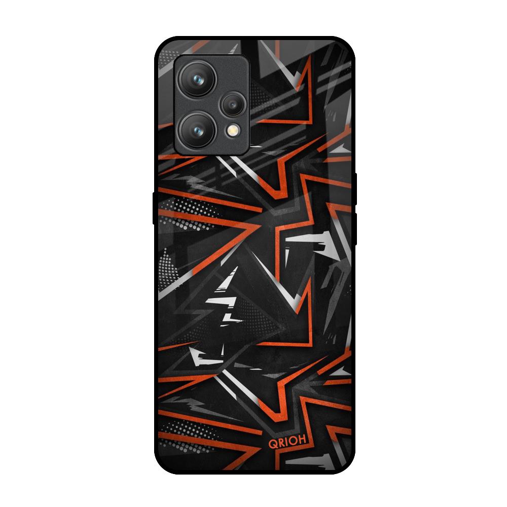Vector Art Realme 9 Glass Back Cover Online