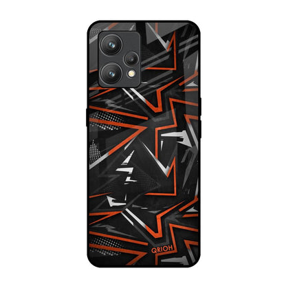 Vector Art Realme 9 Glass Back Cover Online