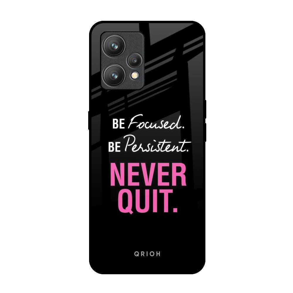 Be Focused Realme 9 Glass Back Cover Online