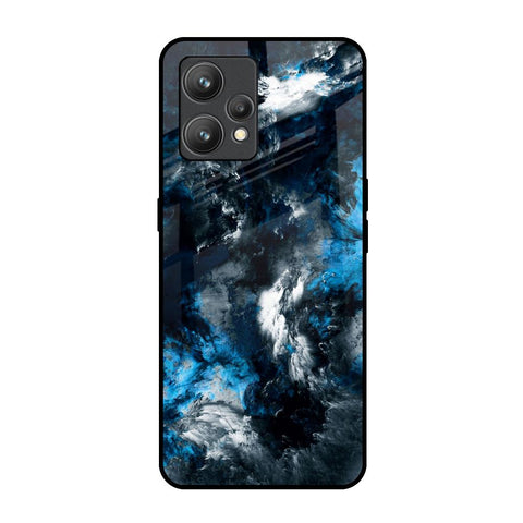 Cloudy Dust Realme 9 Glass Back Cover Online