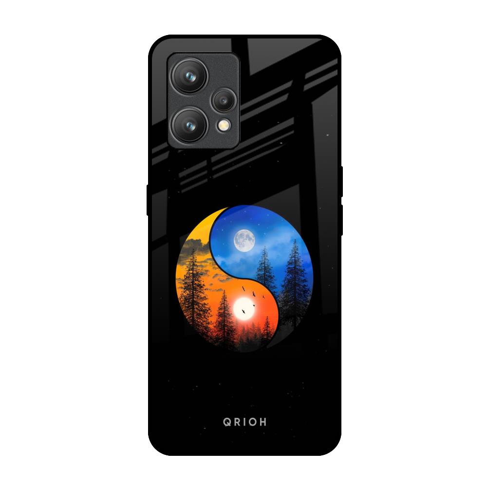 Yin Yang Balance Realme 9 Glass Back Cover Online