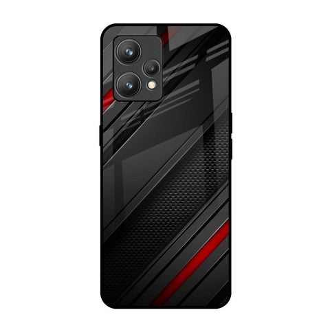 Modern Abstract Realme 9 Glass Back Cover Online