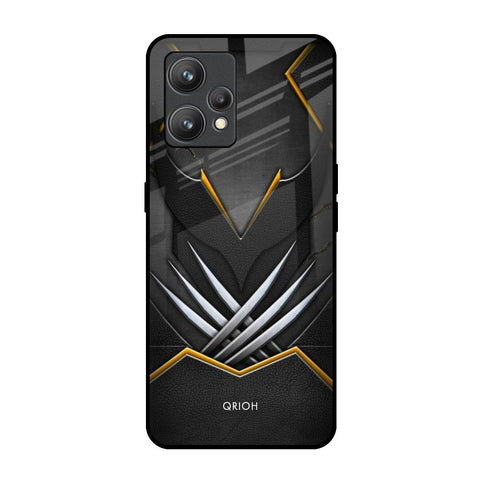 Black Warrior Realme 9 Glass Back Cover Online