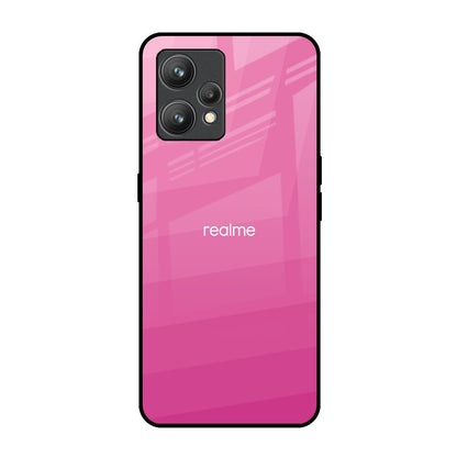 Pink Ribbon Caddy Realme 9 Glass Back Cover Online