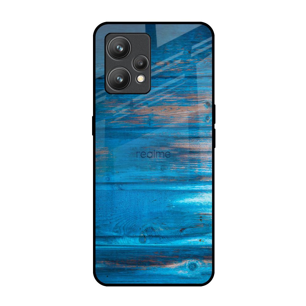 Patina Finish Realme 9 Glass Back Cover Online