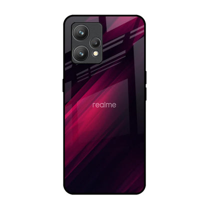 Razor Black Realme 9 Glass Back Cover Online