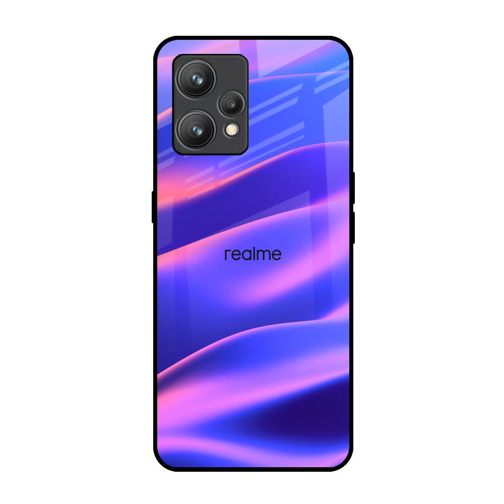 Colorful Dunes Realme 9 Glass Back Cover Online