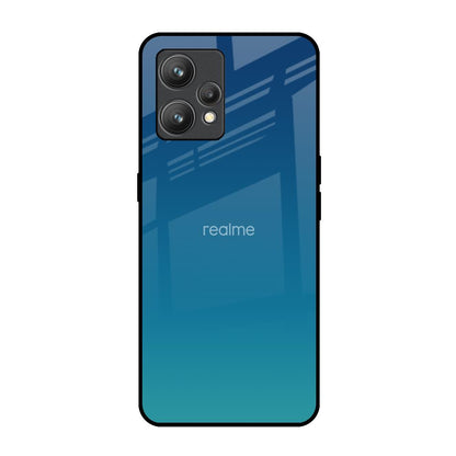 Celestial Blue Realme 9 Glass Back Cover Online
