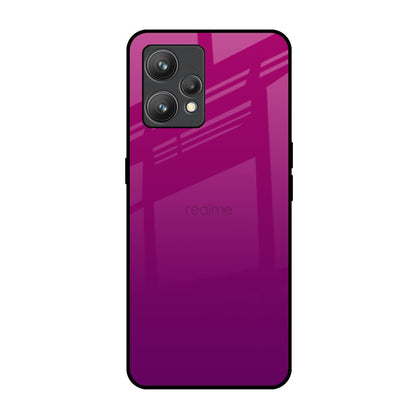 Magenta Gradient Realme 9 Glass Back Cover Online