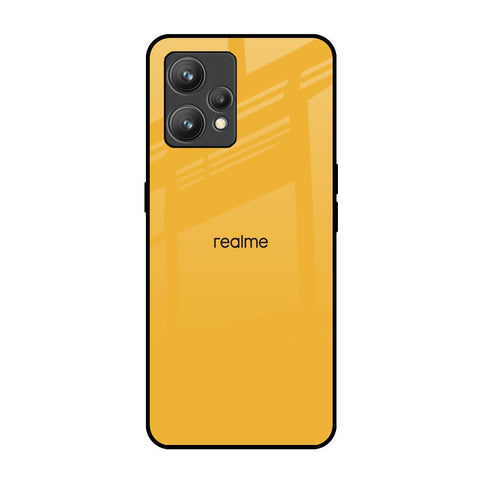 Fluorescent Yellow Realme 9 Glass Back Cover Online