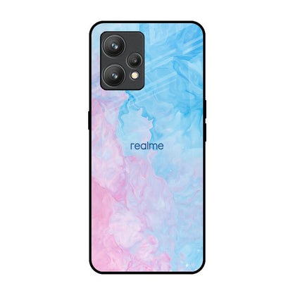Mixed Watercolor Realme 9 Glass Back Cover Online