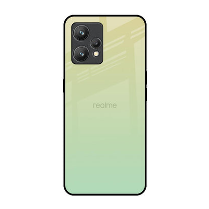 Mint Green Gradient Realme 9 Glass Back Cover Online