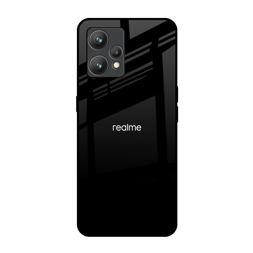 Jet Black Realme 9 Glass Back Cover Online