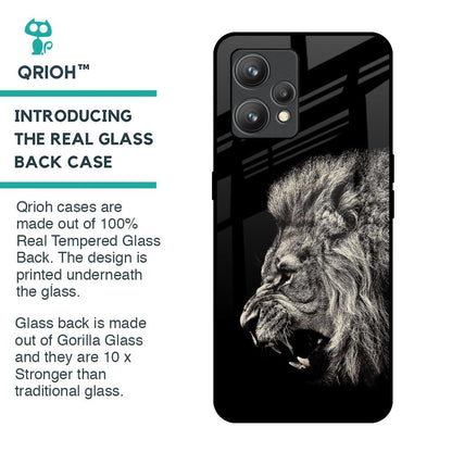 Brave Lion Glass Case for Realme 9
