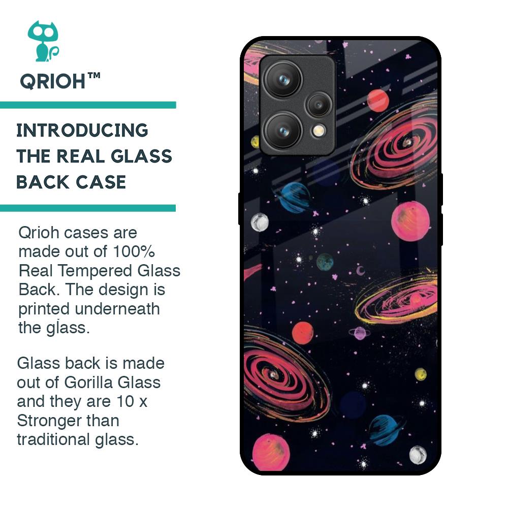 Galaxy In Dream Glass Case For Realme 9