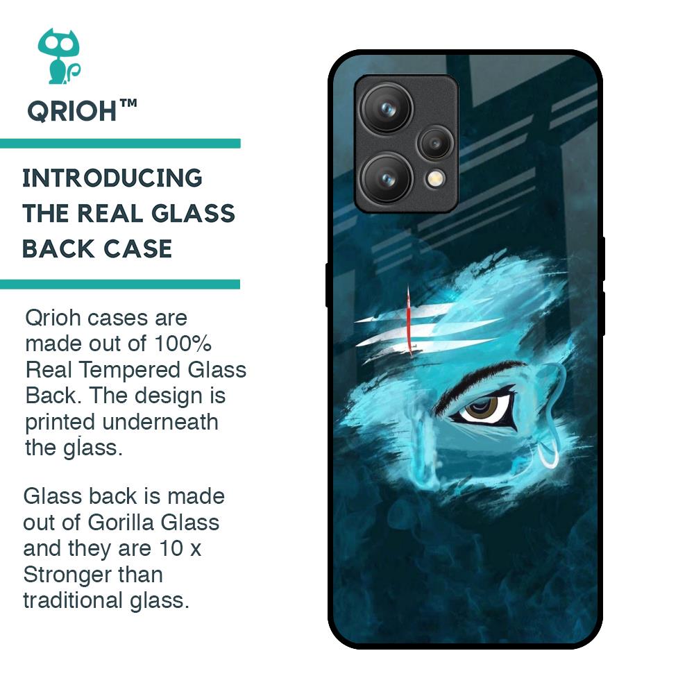 Power Of Trinetra Glass Case For Realme 9