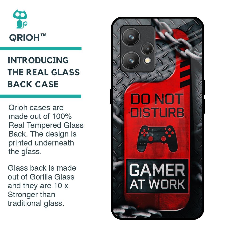 Do No Disturb Glass Case For Realme 9