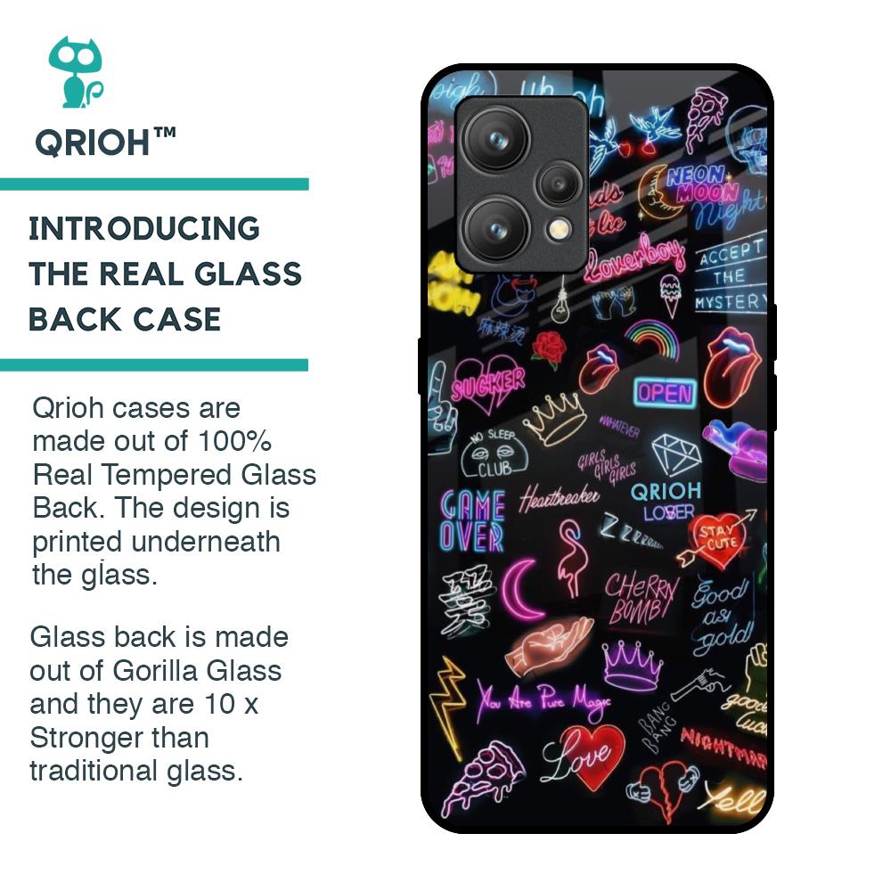 Accept The Mystery Glass Case for Realme 9